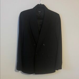 ME+EM double breasted navy blazer new